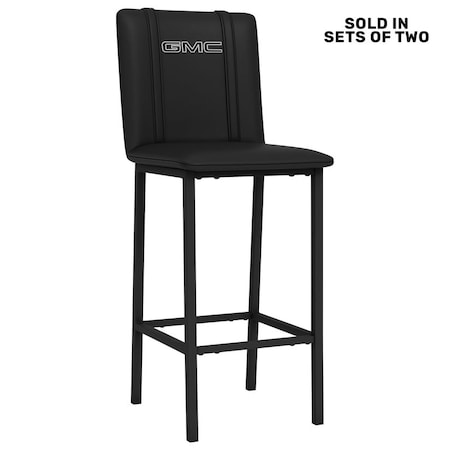 Dreamseat Bar Stool 500 with GMC Alternate Logo, 2PK XZ500BSDBLK-PSGMC61055A
